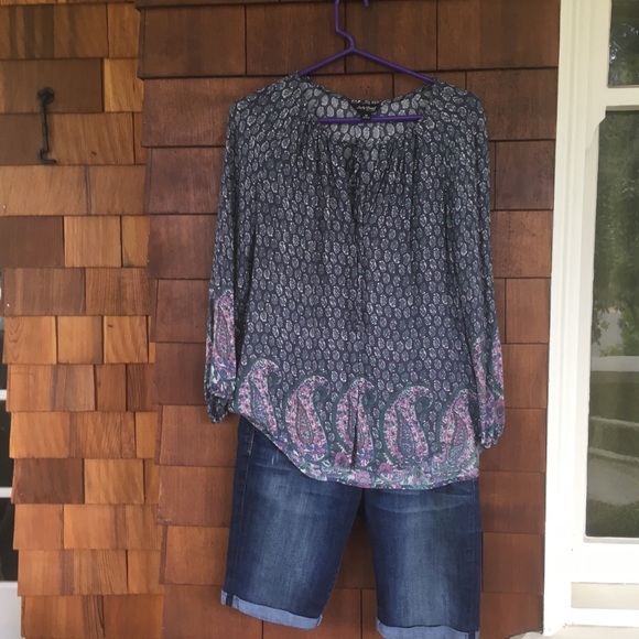 Lucky Brand Tops - Lucky Brand Peasant Top
